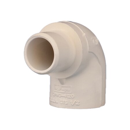 Kbi Charlotte Pipe FlowGuard 3/4 in. Slip X 1/2 in. D Slip CPVC Elbow CTS023001800